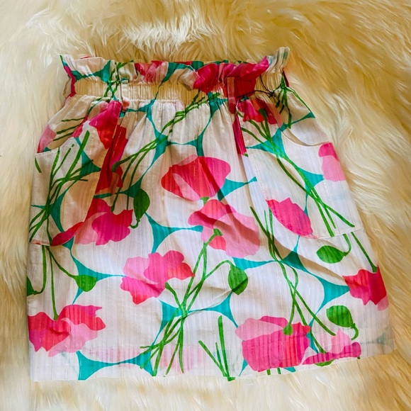 LILLY PULITZER MINI-SKIRT-LIKE NEW-ELASTIC WAIST - Picture 2 of 11